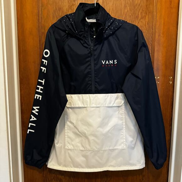 Vans Off the Wall Windbreaker Light Jacket Skater Small Outdoor Gorpcore - Picture 1 of 15
